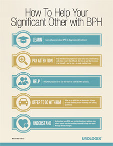 How to Help Your Significant Other With BPH